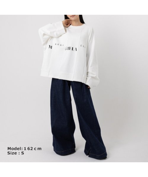 MM6 Maison Margiela(MM６　メゾンマルジェラ)/エムエムシックス メゾンマルジェラ スウェットシャツ ホワイト レディース MM6 Maison Margiela S52GU0192 S25537 101/img06