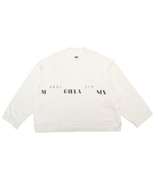 MM6 Maison Margiela(MM６　メゾンマルジェラ)/エムエムシックス メゾンマルジェラ スウェットシャツ ホワイト レディース MM6 Maison Margiela S52GU0192 S25537 101/img11