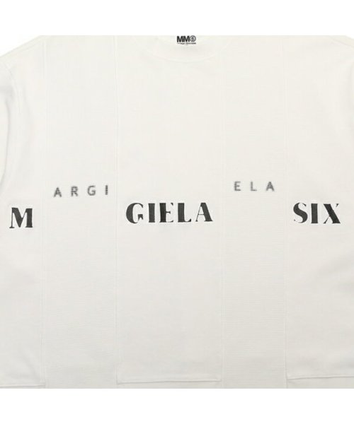 MM6 Maison Margiela(MM６　メゾンマルジェラ)/エムエムシックス メゾンマルジェラ スウェットシャツ ホワイト レディース MM6 Maison Margiela S52GU0192 S25537 101/img12