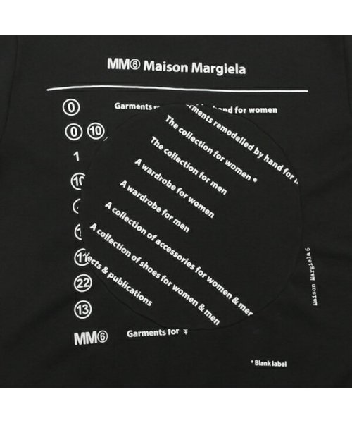 MM6 Maison Margiela(MM６　メゾンマルジェラ)/エムエムシックス メゾンマルジェラ スウェットシャツ ブラック レディース MM6 Maison Margiela S52GU0193 S25537 900/img11