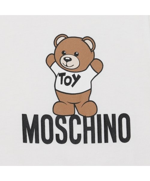 MOSCHINO(モスキーノ)/モスキーノ Tシャツ テディベア ホワイト キッズ MOSCHINO HNM03U－LAA02 10101/img06