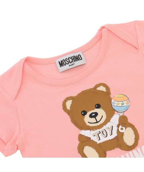 MOSCHINO(モスキーノ)/モスキーノ ロンパース ギフトセット テディベア ピンク キッズ MOSCHINO M5Y017－LAB59 84485/img08