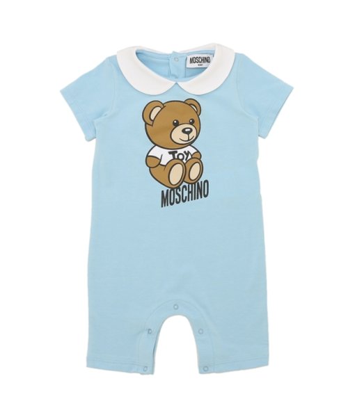 MOSCHINO(モスキーノ)/モスキーノ ロンパース 帽子 ギフトセット テディベア ブルー キッズ MOSCHINO MUY056－LBA10 40304/img04