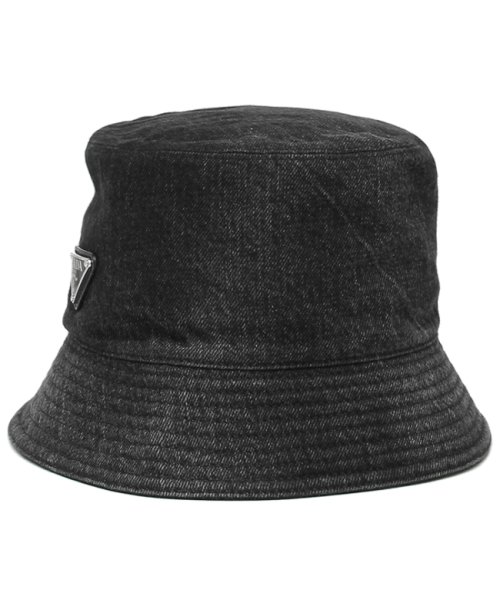 PRADA(プラダ)/プラダ ハット 帽子 バケットハット トライアングルロゴ ブラック メンズ レディース PRADA 2HC137 12K8 F0557/img02