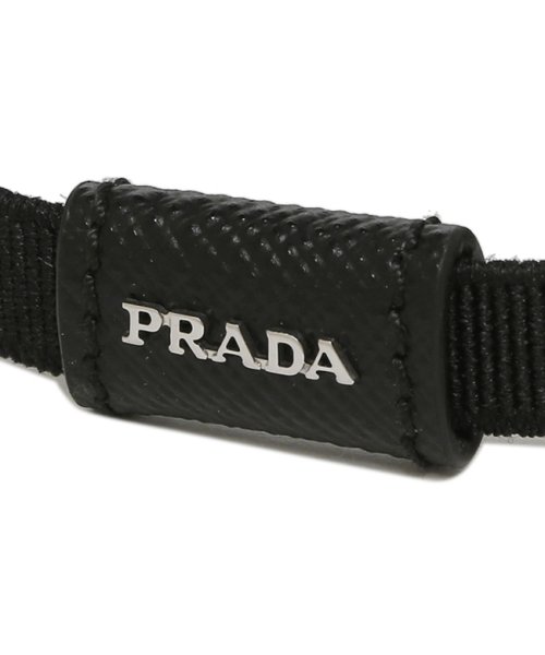 PRADA(プラダ)/プラダ ブレスレット アクセサリー レタリングロゴ ブラック メンズ PRADA 2IB331 2DUL F0002/img02