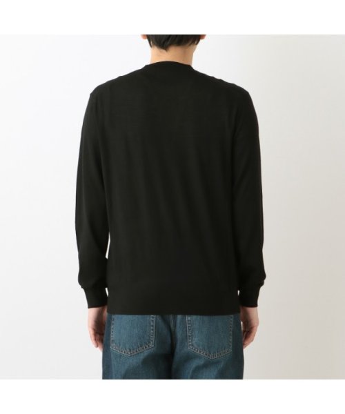 プラダ トップス ニット セーター スーパーファインウール クルーネックセーター ロゴ ブラック メンズ PRADA UMB264 1ZLE 212 F0002 人気・おすすめ｜多用途・生活用品におすすめ キャンペーン中 即納 即日発送サービス