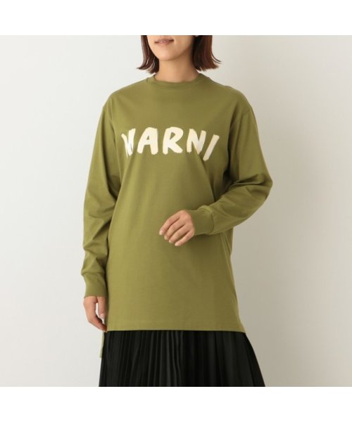 MARNI(マルニ)/マルニ Tシャツ 長袖Tシャツ トップス グリーン レディース MARNI USCS11 LOV51/img01