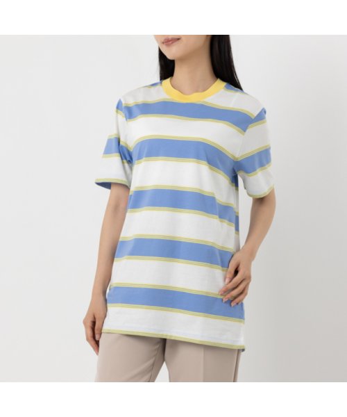 MARNI(マルニ)/マルニ Tシャツ 半袖カットソー トップス パックT ブルー ホワイト メンズ レディース MARNI HUMU0151EX UTC220 STY06/img01