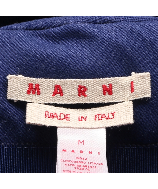 マルニ 帽子 ハット バケットハット パープル レディース MARNI