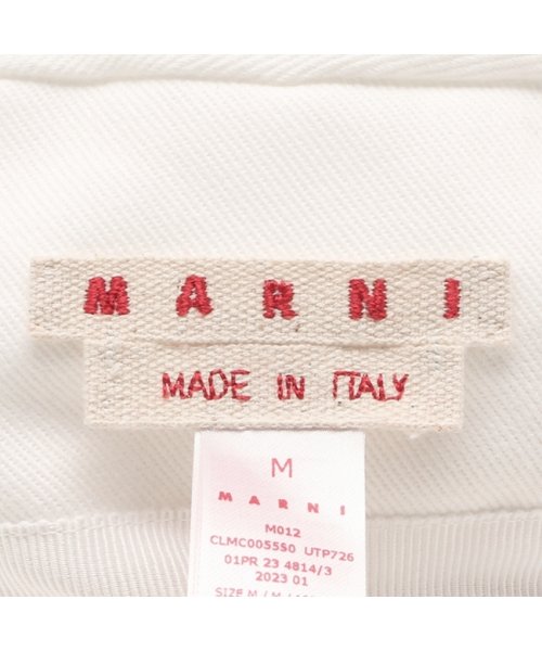 MARNI(マルニ)/マルニ 帽子 ハット バケットハット ホワイト レディース MARNI CLMC0055S0 UTP726 00W01/img08