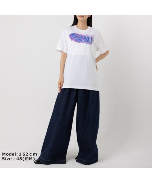 MARNI(マルニ)/マルニ Tシャツ 半袖カットソー トップス ホワイト メンズ レディース MARNI HUMU0198PB USCV02 HMW01/img05