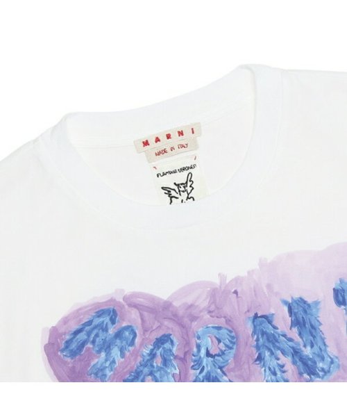 MARNI(マルニ)/マルニ Tシャツ 半袖カットソー トップス ホワイト メンズ レディース MARNI HUMU0198PB USCV02 HMW01/img08