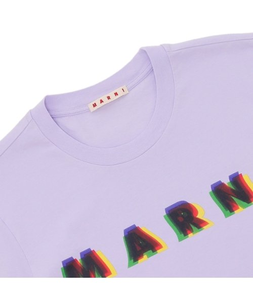 MARNI(マルニ)/マルニ Tシャツ 3D MARNIプリント コットンTシャツ 半袖Tシャツ トップス パープル メンズ MARNI HUMU0198PE USCV16 MCC4/img03
