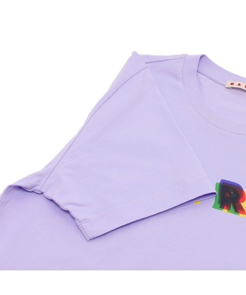 MARNI(マルニ)/マルニ Tシャツ 3D MARNIプリント コットンTシャツ 半袖Tシャツ トップス パープル メンズ MARNI HUMU0198PE USCV16 MCC4/img07
