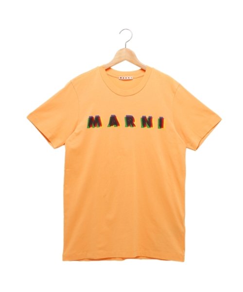 MARNI(マルニ)/マルニ Tシャツ オレンジ 3D マルニプリント オレンジ メンズ MARNI UMU0198PEU SCV16 MCR08/img01