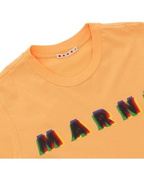 MARNI(マルニ)/マルニ Tシャツ オレンジ 3D マルニプリント オレンジ メンズ MARNI UMU0198PEU SCV16 MCR08/img03