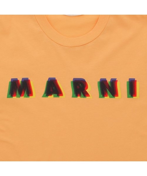 MARNI(マルニ)/マルニ Tシャツ オレンジ 3D マルニプリント オレンジ メンズ MARNI UMU0198PEU SCV16 MCR08/img06