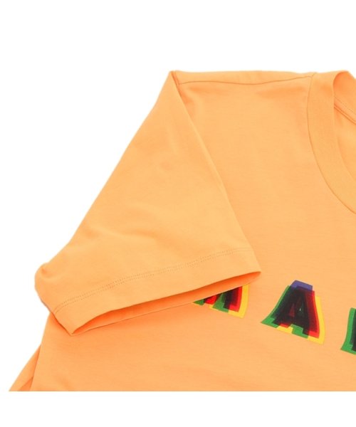 MARNI(マルニ)/マルニ Tシャツ オレンジ 3D マルニプリント オレンジ メンズ MARNI UMU0198PEU SCV16 MCR08/img07