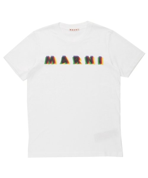 MARNI(マルニ)/マルニ Tシャツ 3D MARNIプリント コットンTシャツ 半袖Tシャツ トップス ホワイト メンズ MARNI HUMU0198PE USCV16 MCW0/img05