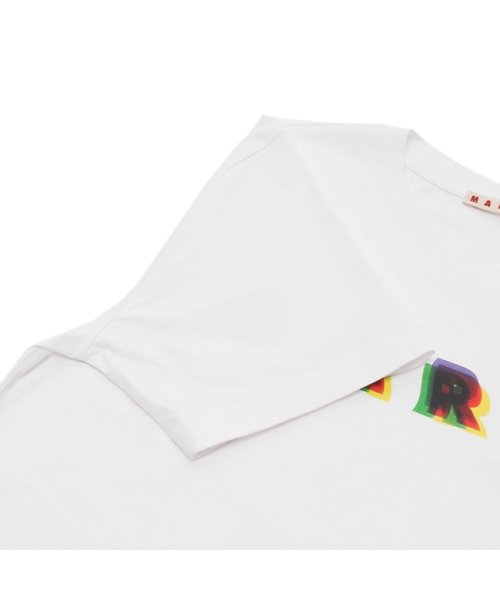 MARNI(マルニ)/マルニ Tシャツ 3D MARNIプリント コットンTシャツ 半袖Tシャツ トップス ホワイト メンズ MARNI HUMU0198PE USCV16 MCW0/img07