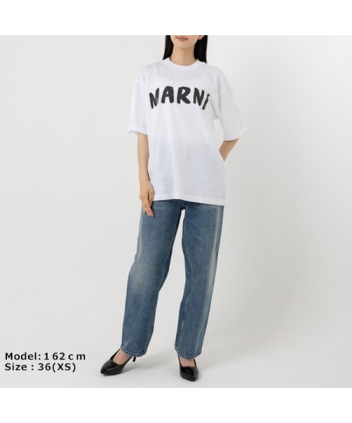 MARNI(マルニ)/マルニ Tシャツ 半袖Tシャツ トップス ホワイト レディース MARNI THJET49EPH USCS11 LOW01/img05