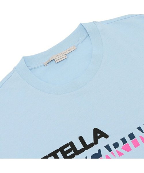 Stella McCartney(ステラマッカートニー)/ステラマッカートニー トップス Ｔシャツ ロゴ ブルー レディース STELLA McCARTNEY 381701 SOW81 4210/img08