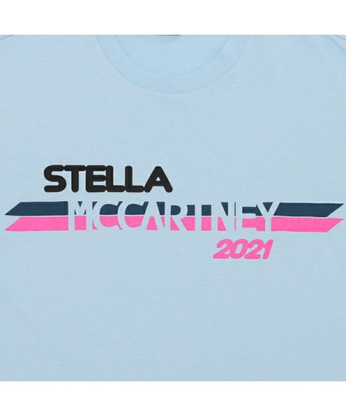 Stella McCartney(ステラマッカートニー)/ステラマッカートニー トップス Ｔシャツ ロゴ ブルー レディース STELLA McCARTNEY 381701 SOW81 4210/img11