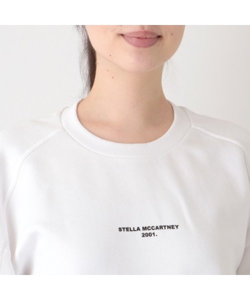 Stella McCartney(ステラマッカートニー)/ステラマッカートニー Tシャツ トップス ロゴ スウェット ホワイト レディース STELLA McCARTNEY 603139 SOW68 9000/img04