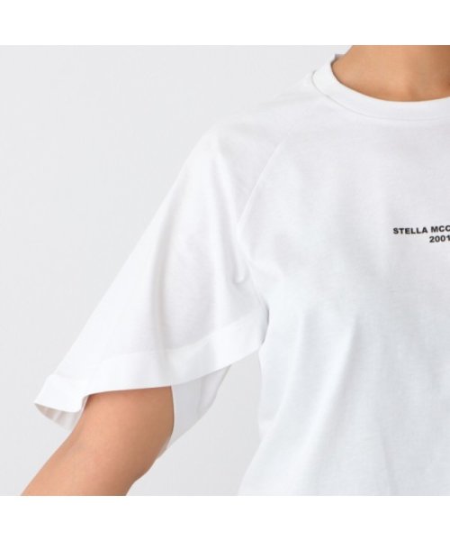 Stella McCartney(ステラマッカートニー)/ステラマッカートニー トップス Tシャツ ロゴ ホワイト レディース STELLA McCARTNEY 603656 SOW77 9000/img04