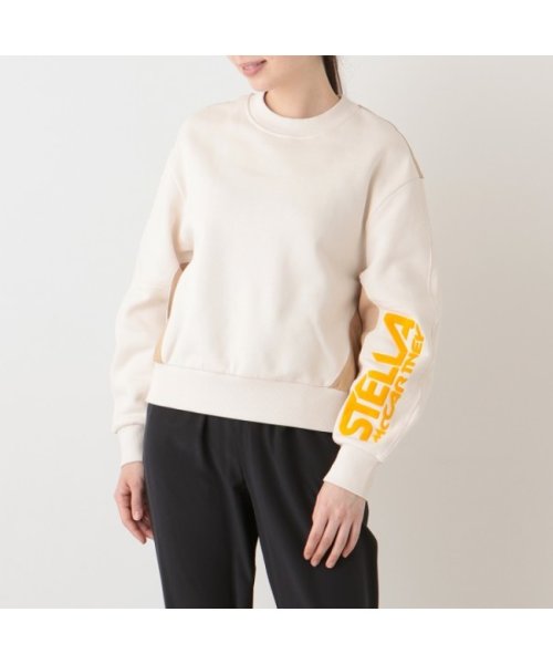 Stella McCartney(ステラマッカートニー)/ステラマッカートニー トップス スウェット ロゴ ベージュ レディース STELLA McCARTNEY 603661 SOW79 9201/img01