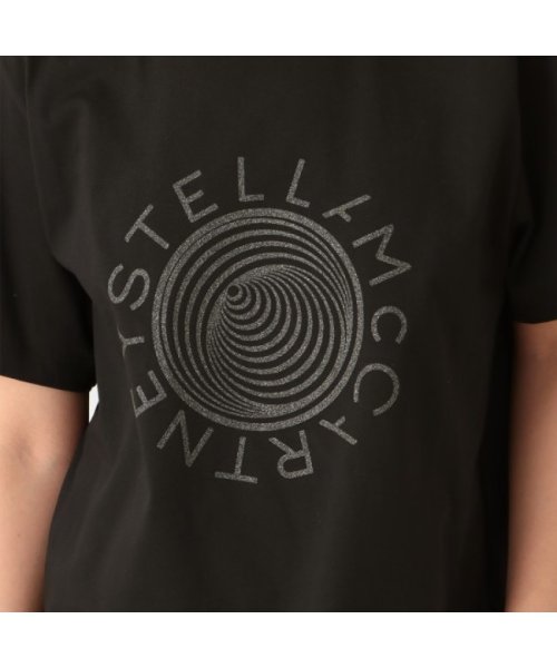 Stella McCartney(ステラマッカートニー)/ステラマッカートニー トップス Tシャツ ロゴ ブラック レディース STELLA McCARTNEY 604034 SPW18 1000/img04