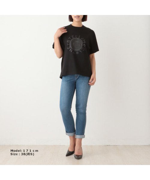 Stella McCartney(ステラマッカートニー)/ステラマッカートニー トップス Tシャツ ロゴ ブラック レディース STELLA McCARTNEY 604034 SPW18 1000/img05