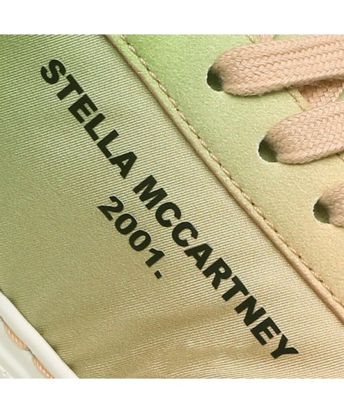 Stella McCartney(ステラマッカートニー)/ステラマッカートニー シューズ スニーカー レースアップ ロゴ イエロー グリーン ピンク レディース STELLA McCARTNEY 800387 N024/img04