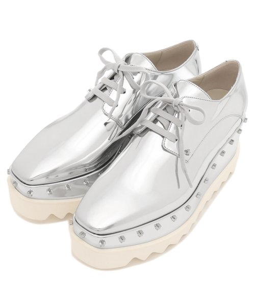 Stella McCartney(ステラマッカートニー)/ステラマッカートニー スニーカー エリス スター スタッズ プラットフォーム シルバー レディース STELLA McCARTNEY 810204 W0ZR0 /img01