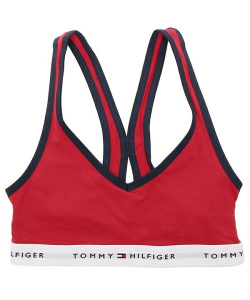 TOMMY HILFIGER(トミーヒルフィガー)/トミーヒルフィガー アウトレット ブラレット アンダーウェア スポーツブラ レッド レディース TOMMY HILFIGER 76A2550 611/img06