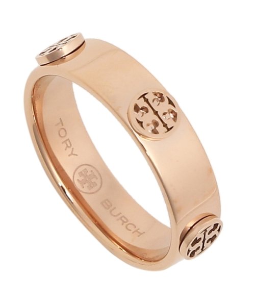 トリーバーチ リング アクセサリー ミラースタッド 指輪 ローズゴールド レディース TORY BURCH 76882 654 TORY BURCH トリーバーチ リング アクセサリー ミラースタッド 指輪 ローズゴールド レディース 約10 12号