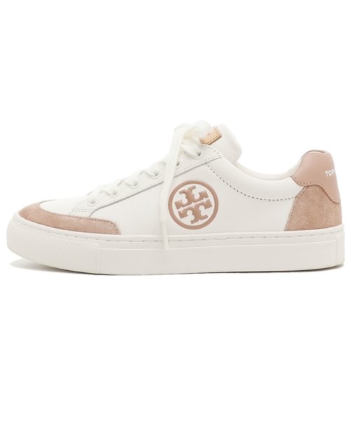 トリーバーチ アウトレット スニーカー ピンク ホワイト レディース TORY BURCH 83626 650 TORY BURCH トリーバーチ アウトレット スニーカー ピンク ホワイト レディース MOON MALVA SNOW 約23
