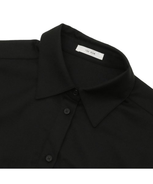 THE ROW(ザロウ)/ザ ロウ シャツ ロングシャツ キャロライン クラシックカラー ブラック レディース THE ROW 5927 W2107 BLACK/img03