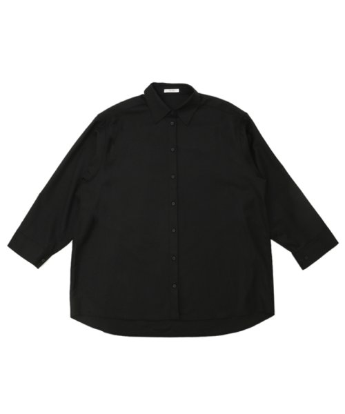 ザ ロウ シャツ ロングシャツ キャロライン クラシックカラー ブラック レディース THE ROW 5927 W2107 BLACK ロウ THE ROW シャツ ロングシャツ キャロライン クラシックカラー ブラック レディース W2107 BLACK