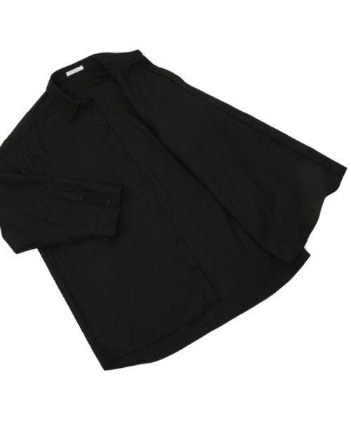 THE ROW(ザロウ)/ザ ロウ シャツ ロングシャツ キャロライン クラシックカラー ブラック レディース THE ROW 5927 W2107 BLACK/img08