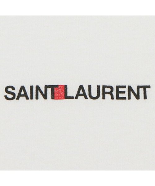 SAINT LAURENT(サンローランパリ)/サンローランパリ Ｔシャツ トップス ロゴ ホワイト メンズ SAINT LAURENT PARIS 464572 YB2DQ 9000/img11