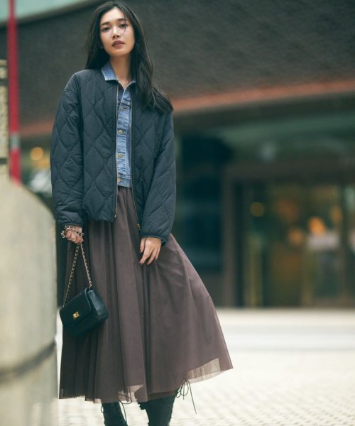 【洗える/撥水加工】中綿 パディング アウター パディング