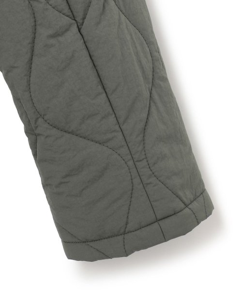 【杏さん着用/撥水加工】 中綿 ロング パディング アウター パディング