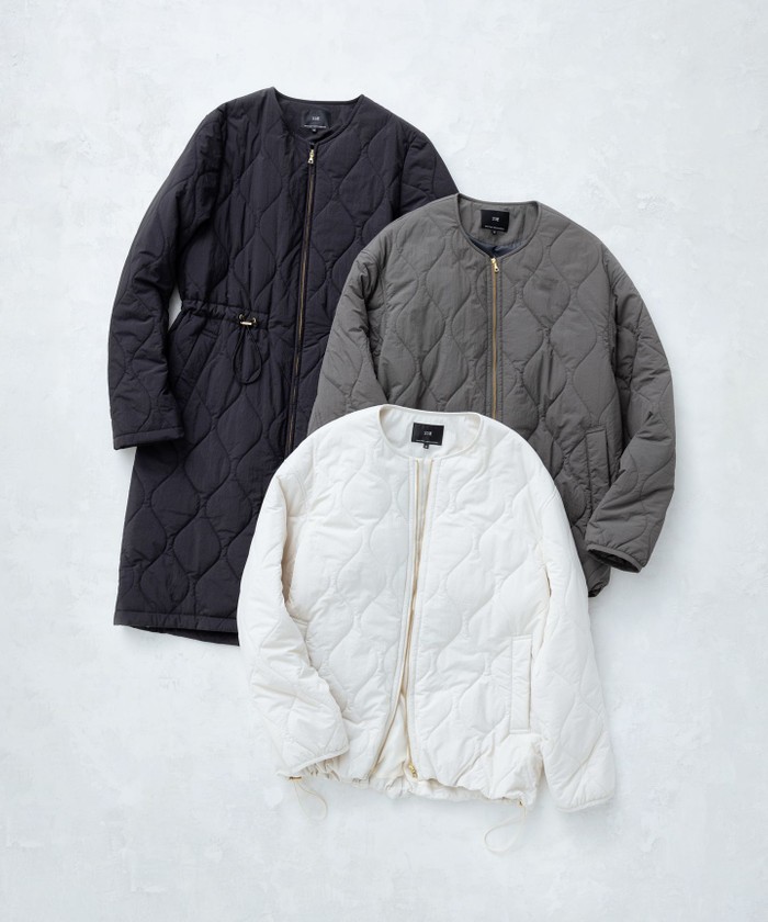 撥水加工】 中綿 ロング パディング アウター(505702154)｜阪急百貨店