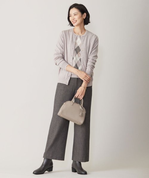 J.PRESS LADIES（LARGE SIZE）(J．プレス　レディス（大きいサイズ）)/【WEB限定カラーあり・洗える】アーガイルツイン ニット/img06