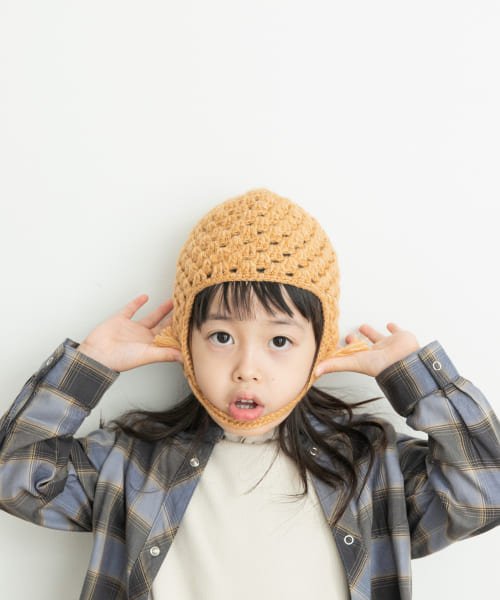 URBAN RESEARCH DOORS（Kids）(アーバンリサーチドアーズ（キッズ）)/耳付き柄編みニット帽(KIDS)/img09