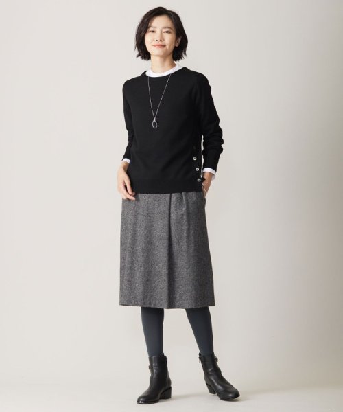 J.PRESS LADIES（LARGE SIZE）(J．プレス　レディス（大きいサイズ）)/CLEAR LIGHT WOOL ボートネック ニット/img03