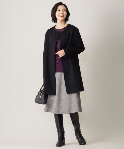 J.PRESS LADIES（LARGE SIZE）(J．プレス　レディス（大きいサイズ）)/CLEAR LIGHT WOOL ボートネック ニット/img09