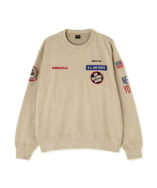 AVIREX(AVIREX)/FADE WASH CREW NECK SWEAT NEW YORK ANG/img18