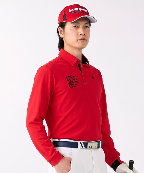 le coq sportif GOLF (ルコックスポルティフ（ゴルフ）)/ベーシックデザイン長袖シャツ/img09